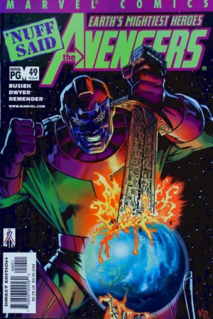Couverture de AVENGERS (1998) #49 - par Kieron Dwyer - lecubeacomics.com
