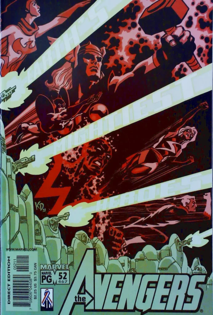 Avengers #52, vue de l'exemplaire