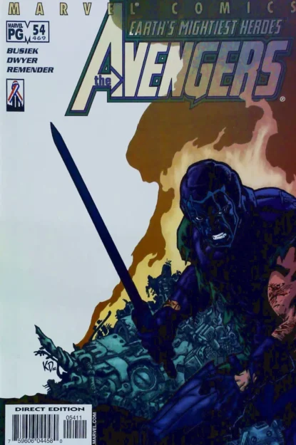Couverture de AVENGERS (1998) #54 - par Kieron Dwyer - lecubeacomics.com