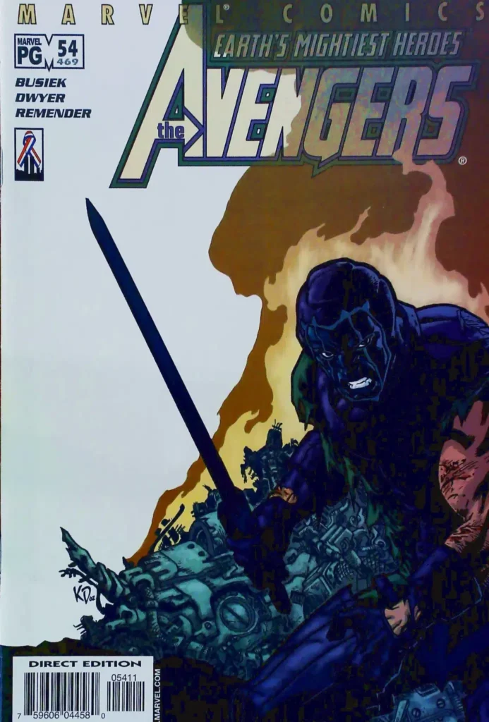 Avengers #54, vue de l'exemplaire