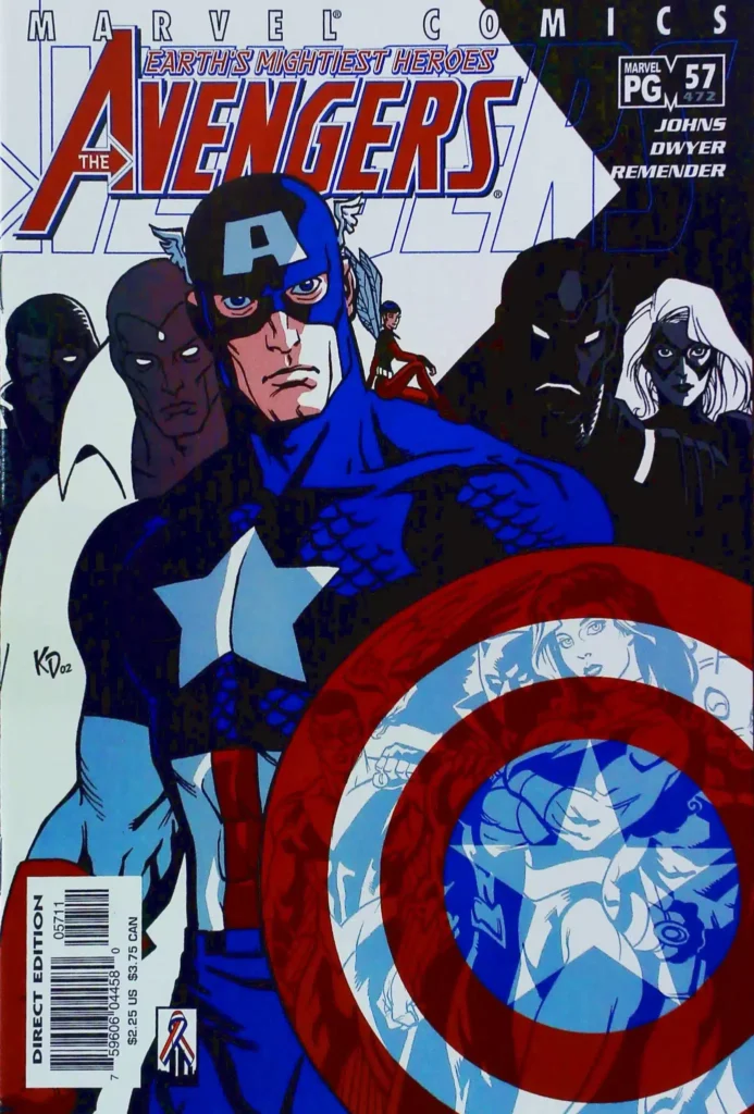 Avengers #57, vue de l'exemplaire