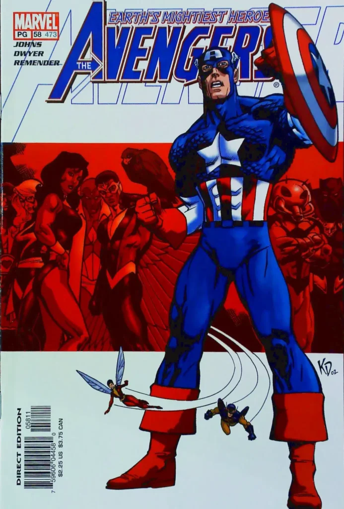 Avengers #58, vue de l'exemplaire