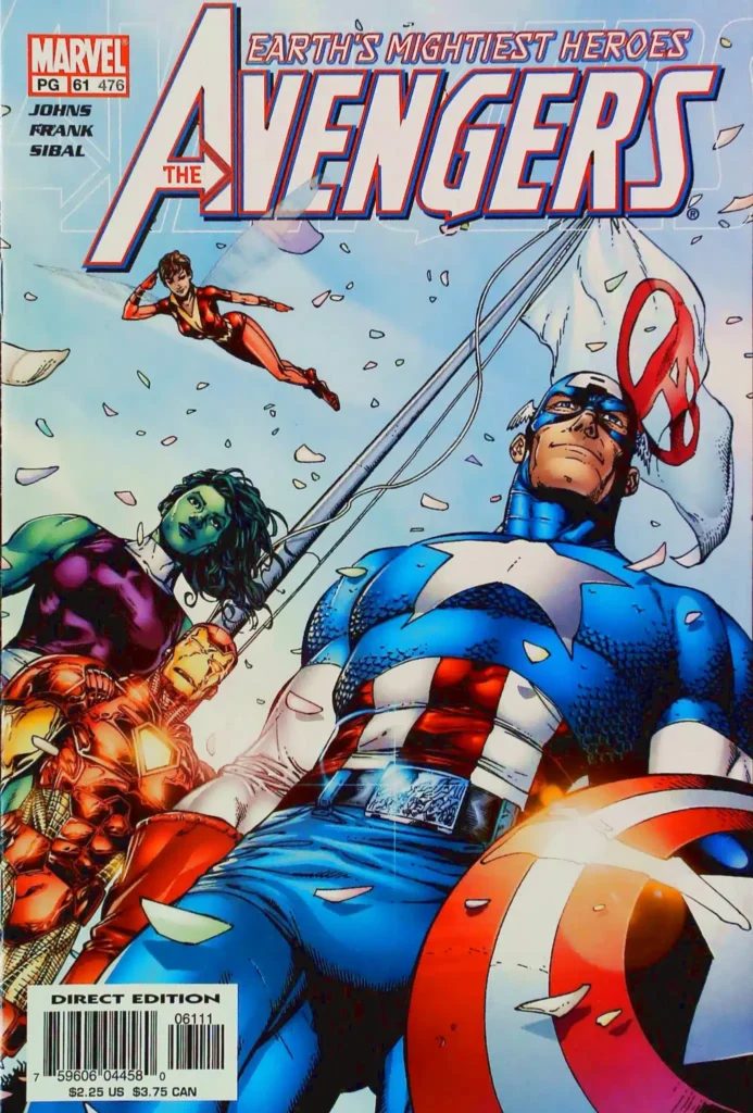 Avengers #61, vue de l'exemplaire