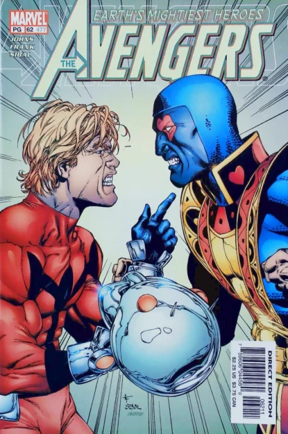 Couverture de AVENGERS (1998) #62 - par Gary Frank - lecubeacomics.com