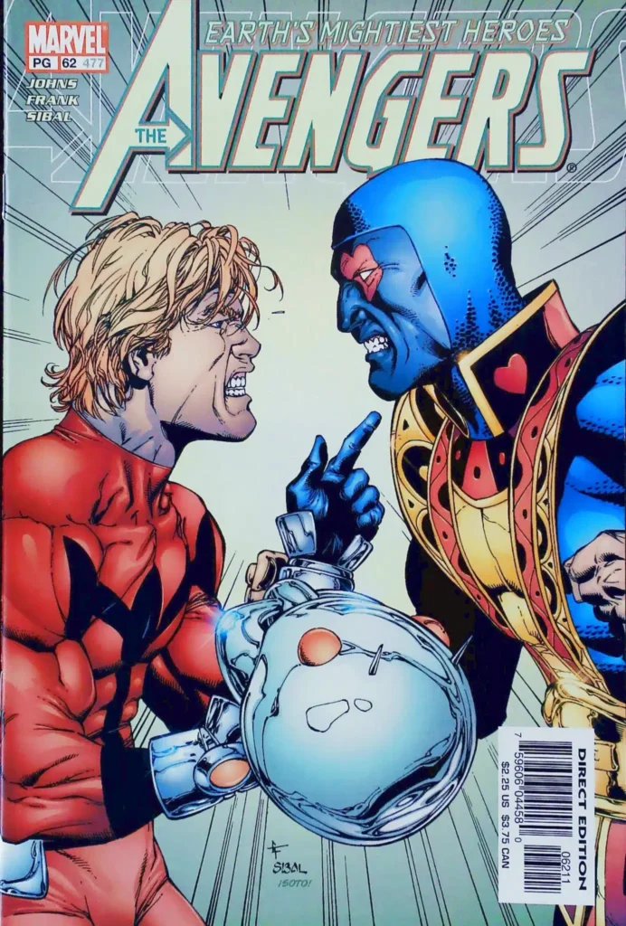 Avengers #62, vue de l'exemplaire