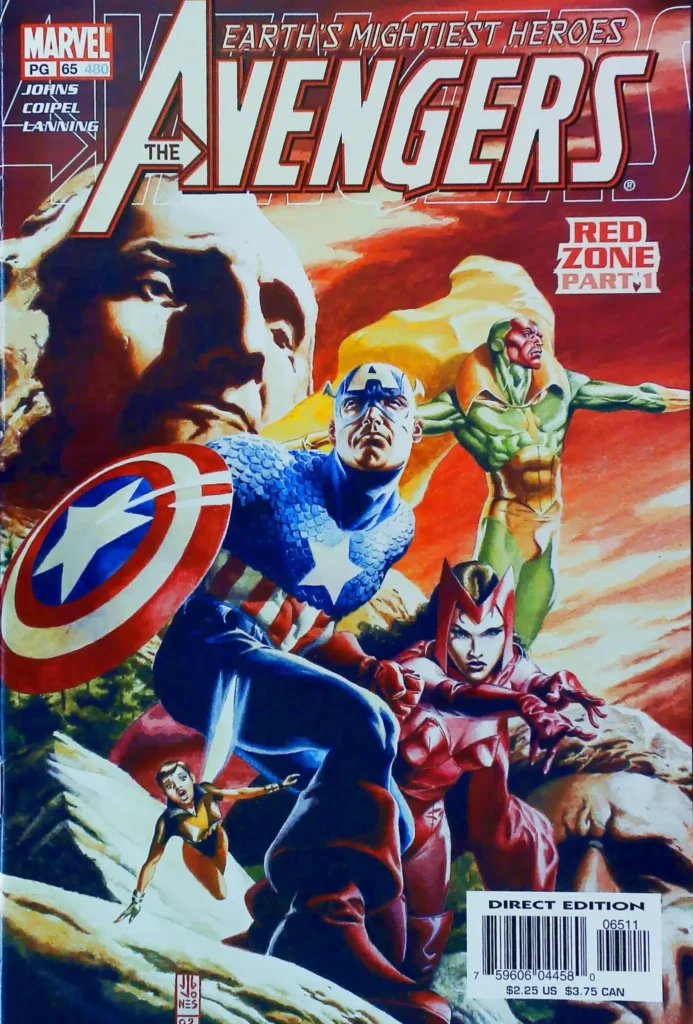 Avengers #65, vue de l'exemplaire