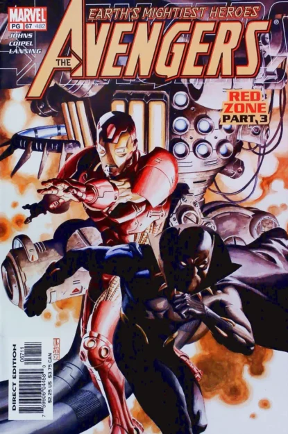 AVENGERS (1998) #67 - Marvel - lecubeacomics.com Couverture de AVENGERS (1998) #67 - par J.G. Jones - lecubeacomics.com