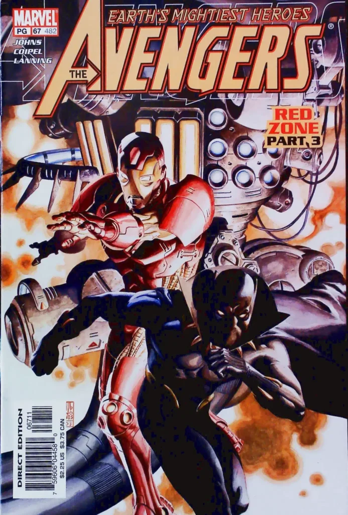 Avengers #67, vue de l'exemplaire