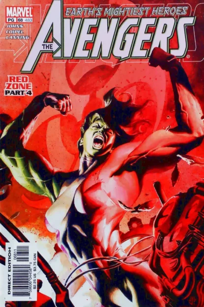 AVENGERS (1998) #68 - Marvel - lecubeacomics.com Couverture de AVENGERS (1998) #68 - par J.G. Jones - lecubeacomics.com