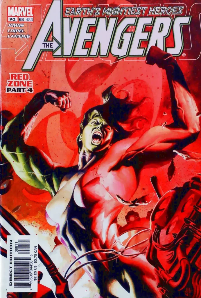 Avengers #68, vue de l'exemplaire