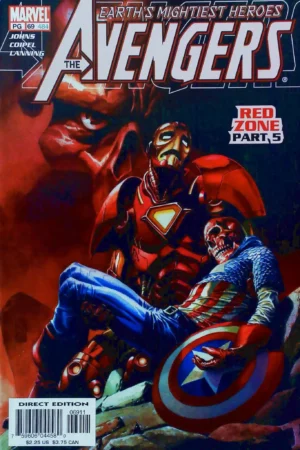 Couverture de AVENGERS (1998) #69 - par J.G. Jones - lecubeacomics.com