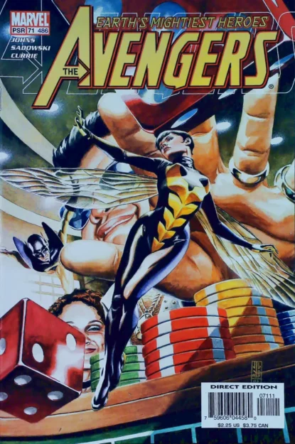 AVENGERS (1998) #71 - Marvel - lecubeacomics.com Couverture de AVENGERS (1998) #71 - par J.G. Jones - lecubeacomics.com