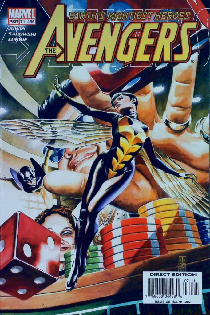 Avengers #71, vue de l'exemplaire
