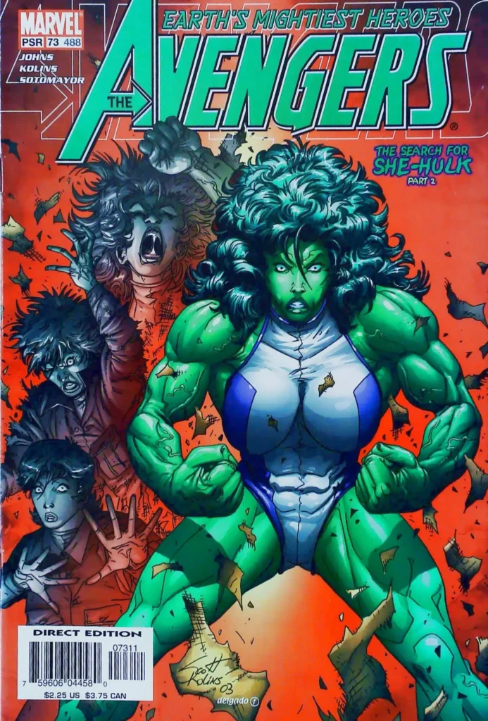 Avengers #73, vue de l'exemplaire