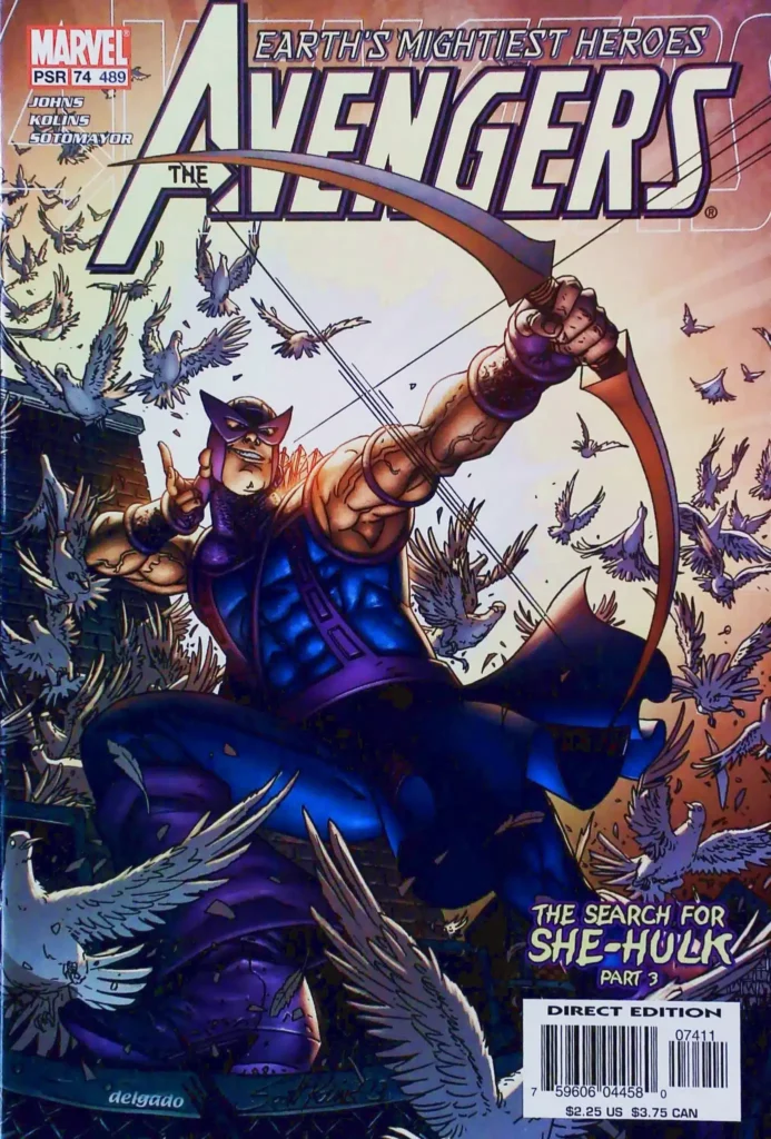 Avengers #74, vue de l'exemplaire