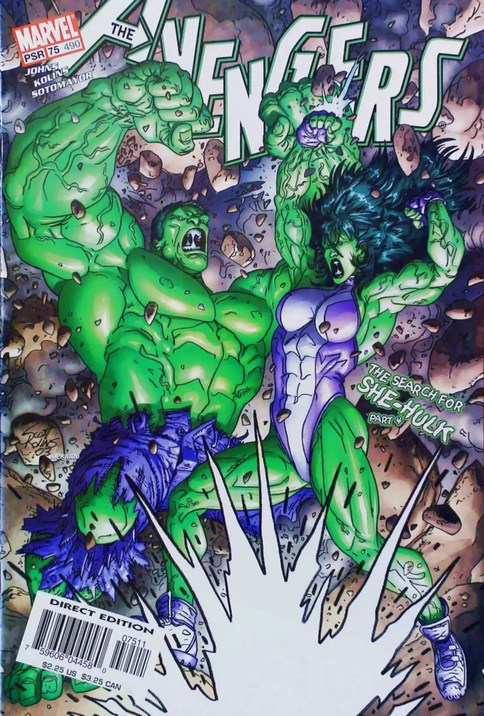 Avengers #75, vue de l'exemplaire