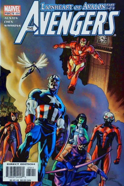 AVENGERS (1998) #79 - Marvel - lecubeacomics.com Couverture de AVENGERS (1998) #79 - par Lee Weeks - lecubeacomics.com