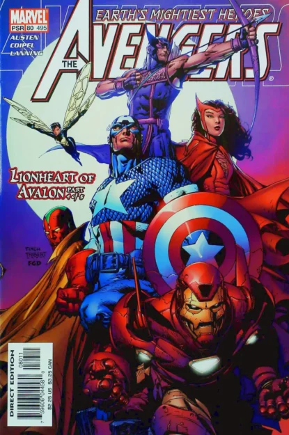 AVENGERS (1998) #80 - Marvel - lecubeacomics.com Couverture de AVENGERS (1998) #80 - par Art Thibert - lecubeacomics.com