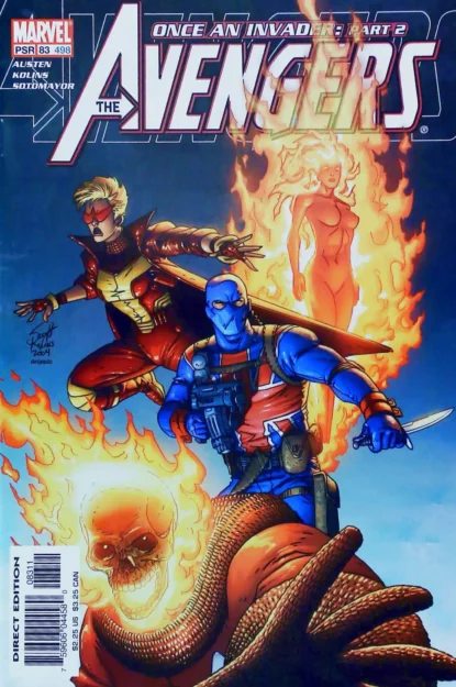 AVENGERS (1998) #83 - Marvel - lecubeacomics.com Couverture de AVENGERS (1998) #83 - par Scott Kolins - lecubeacomics.com
