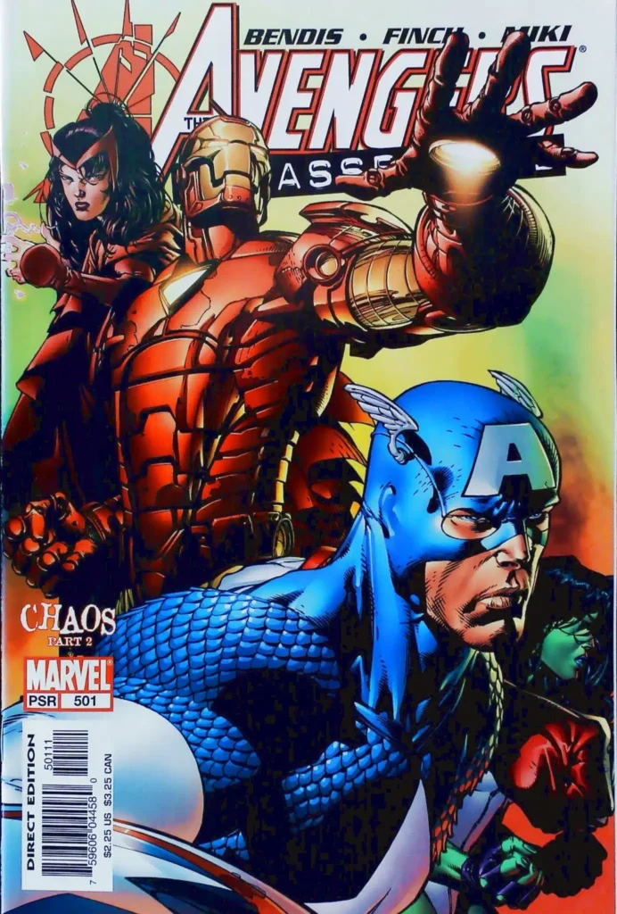 Avengers #501, vue de l'exemplaire