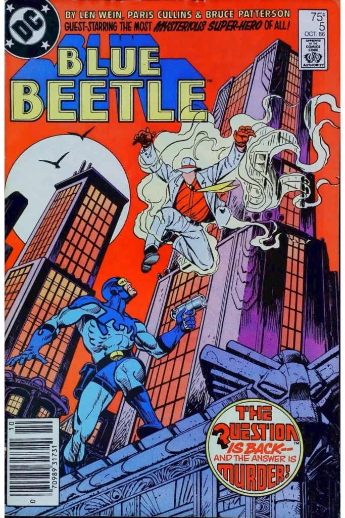 Blue Beetle #5, vue de l'exemplaire