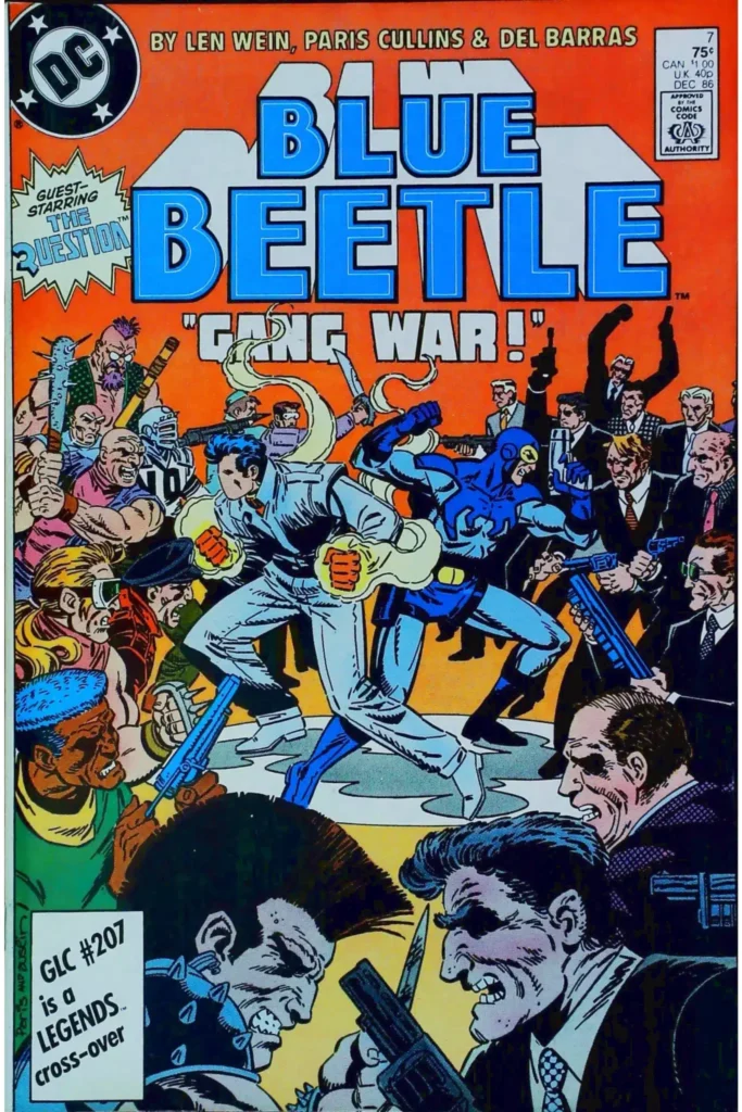 Blue Beetle #7, vue de l'exemplaire