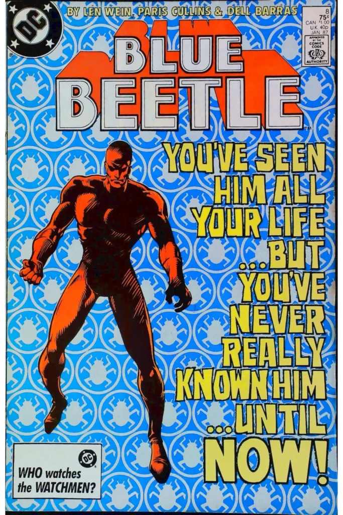 Blue Beetle #8, vue de l'exemplaire