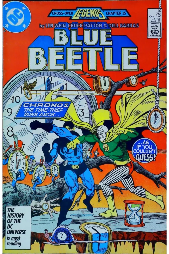 Blue Beetle #10, vue de l'exemplaire
