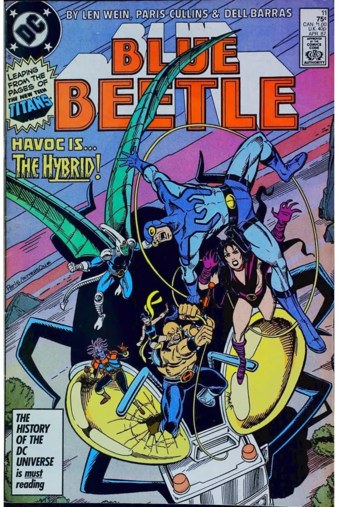 Blue Beetle #11, vue de l'exemplaire