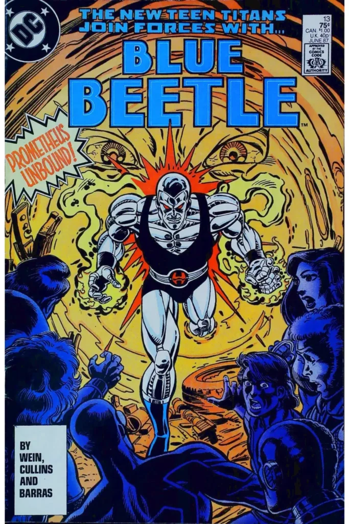 Blue Beetle #13, vue de l'exemplaire