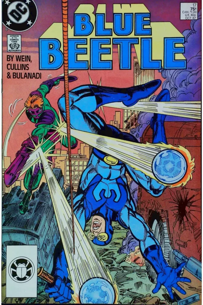 Blue Beetle #17, vue de l'exemplaire