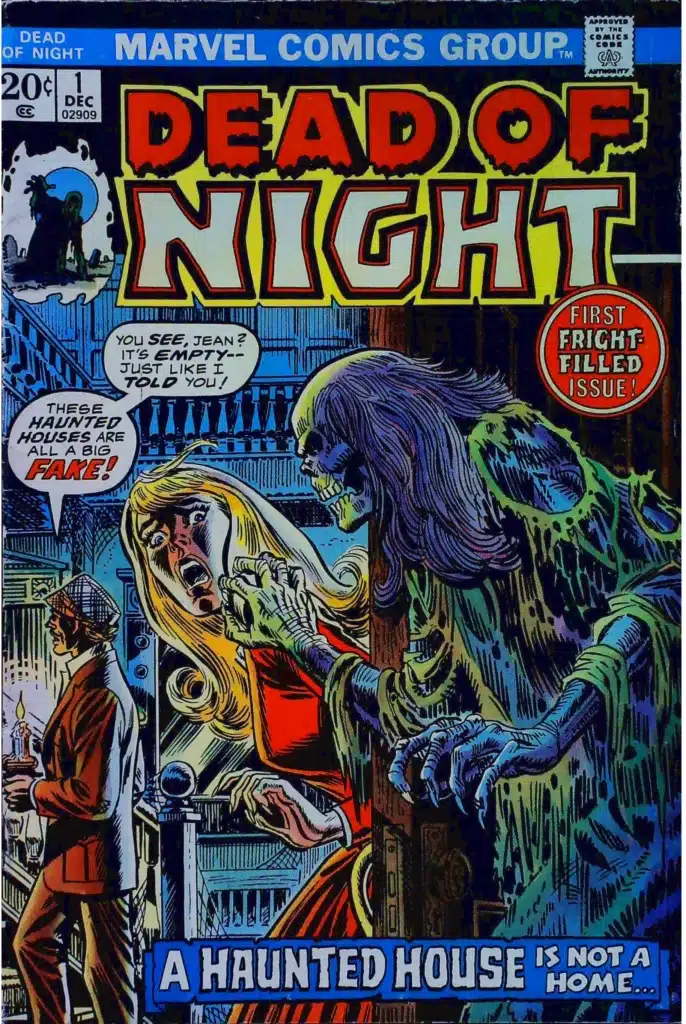 Dead Of Night #1, exemplaire FN 6.0, recto
