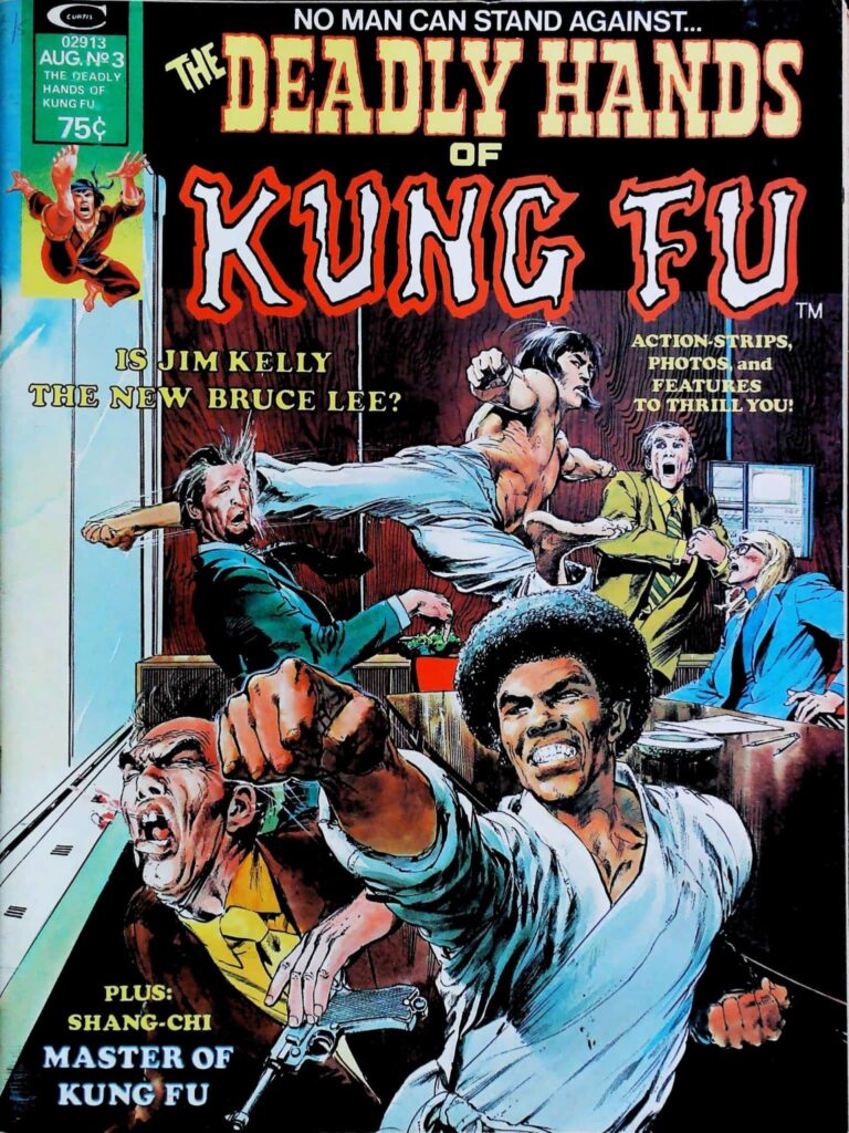 Deadly Hands Of Kung Fu #3, vue de l'exemplaire