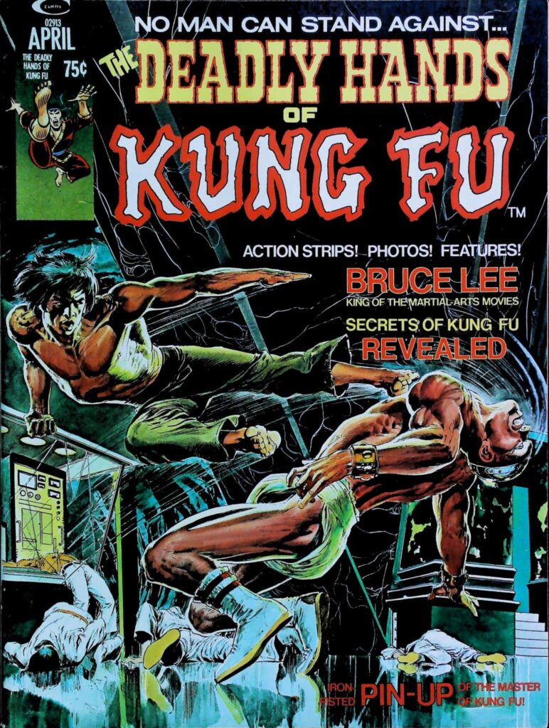 Deadly Hands Of Kung Fu #4, vue de l'exemplaire