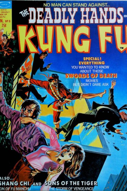 DEADLY HANDS OF KUNG FU (1974) #8 - Marvel - lecubeacomics.com Couverture de DEADLY HANDS OF KUNG FU (1974) #8 - par Bob Larkin - lecubeacomics.com