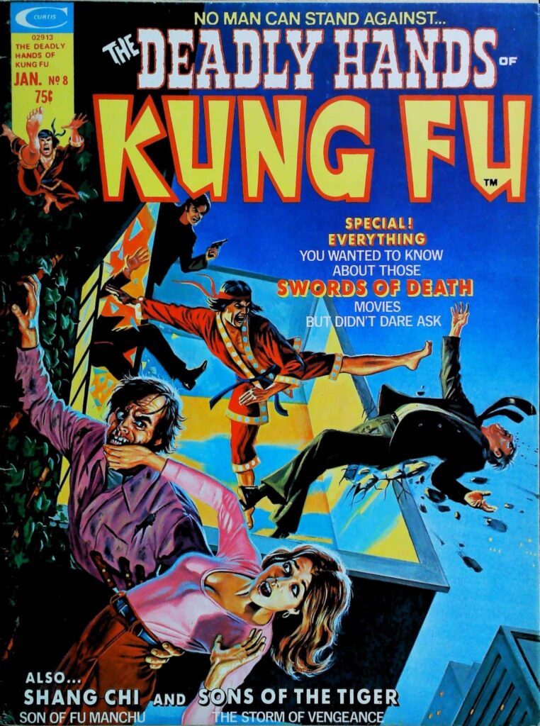 Deadly Hands Of Kung Fu #8, vue de l'exemplaire