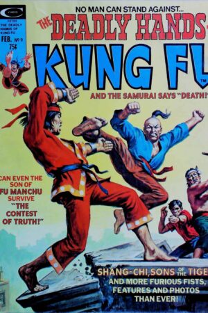 Couverture de DEADLY HANDS OF KUNG FU (1974) #9 - par Earl Norem - lecubeacomics.com