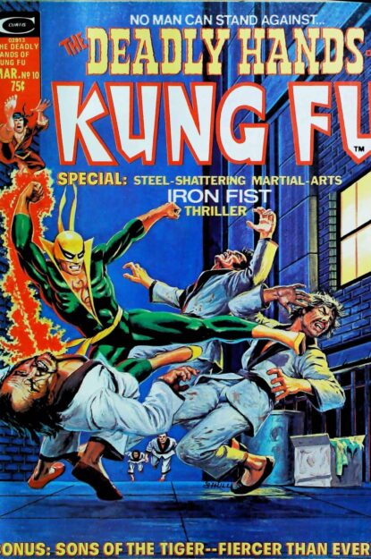 DEADLY HANDS OF KUNG FU (1974) #10 - Marvel - lecubeacomics.com Couverture de DEADLY HANDS OF KUNG FU (1974) #10 - par Harold Shull - lecubeacomics.com