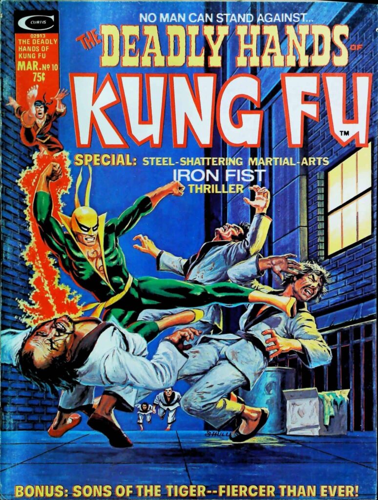 Deadly Hands Of Kung Fu #10, vue de l'exemplaire