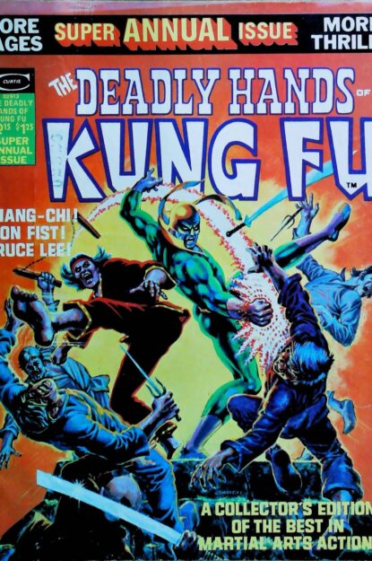 DEADLY HANDS OF KUNG FU (1974) #15 - Marvel - lecubeacomics.com Couverture de DEADLY HANDS OF KUNG FU (1974) #15 - par Nick Cardy - lecubeacomics.com