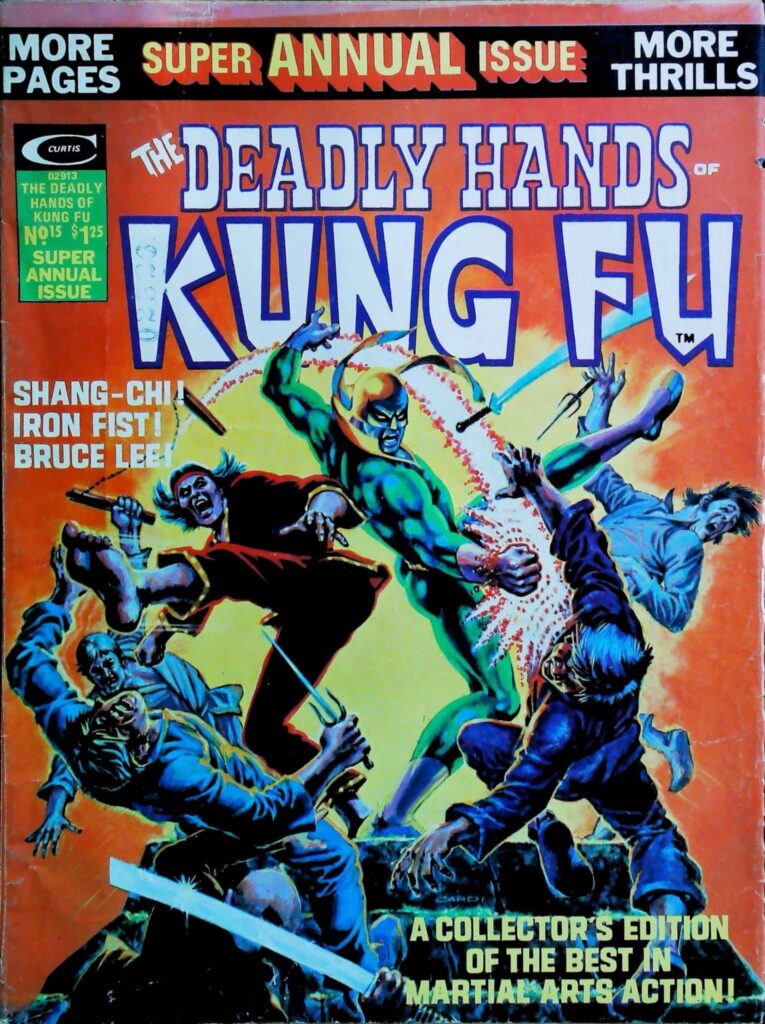 Deadly Hands Of Kung Fu #15, vue de l'exemplaire