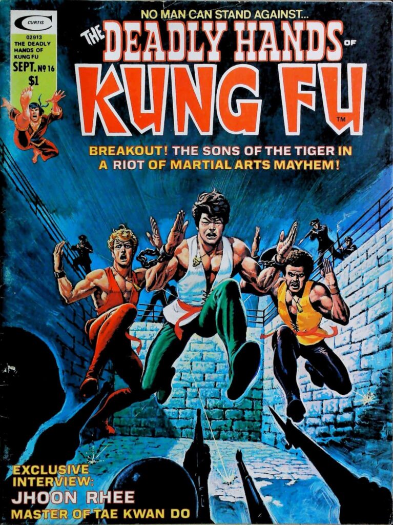 Deadly Hands Of Kung Fu #16, vue de l'exemplaire