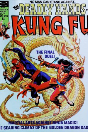 Couverture de DEADLY HANDS OF KUNG FU (1974) #18 - par Nick Cardy - lecubeacomics.com