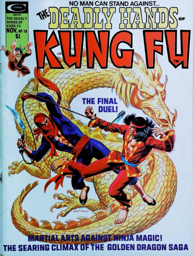 Deadly Hands Of Kung Fu #18, vue de l'exemplaire