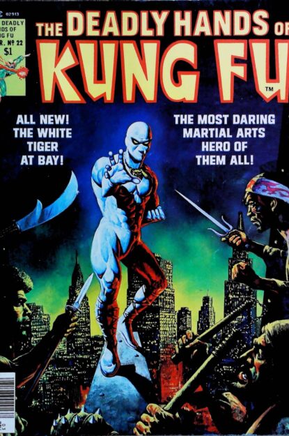 DEADLY HANDS OF KUNG FU (1974) #22 - Marvel - lecubeacomics.com Couverture de DEADLY HANDS OF KUNG FU (1974) #22 - par Ken Barr - lecubeacomics.com