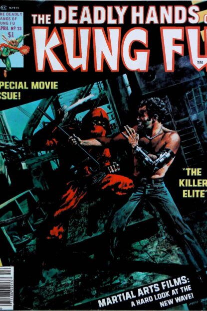 DEADLY HANDS OF KUNG FU (1974) #23 - Marvel - lecubeacomics.com Couverture de DEADLY HANDS OF KUNG FU (1974) #23 - par Ken Barr - lecubeacomics.com