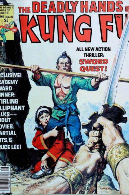 DEADLY HANDS OF KUNG FU (1974) #25 - Marvel - lecubeacomics.com Couverture de DEADLY HANDS OF KUNG FU (1974) #25 - par Earl Norem - lecubeacomics.com