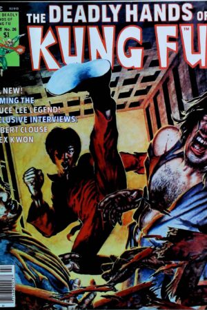 Couverture de DEADLY HANDS OF KUNG FU (1974) #26 - par Malcolm McNeill - lecubeacomics.com