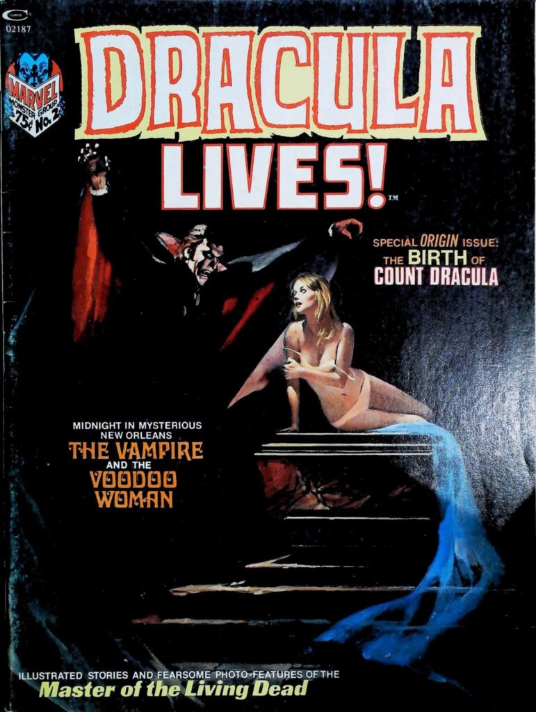 Dracula Lives #2, vue de l'exemplaire