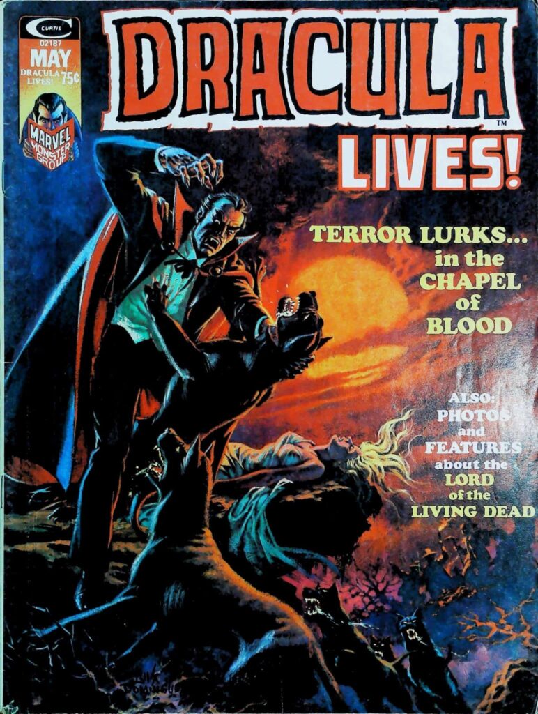 Dracula Lives #6, vue de l'exemplaire
